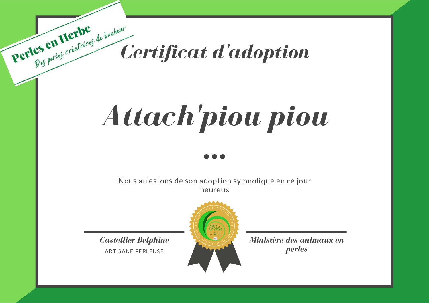 Attach'piou piou